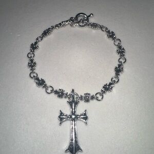 Stainless Steel Cross Bracelet